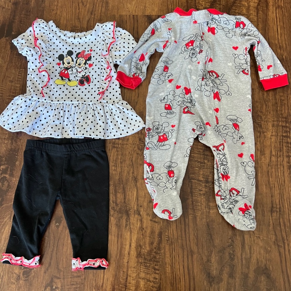 Mickey and Minnie outfits